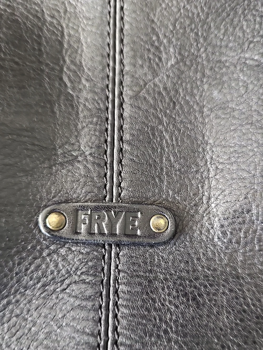 Frye Kayla Knotted Hobo Bag Black Leather Purse RARE Color Shoulder Bag
